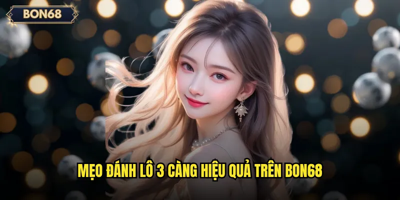 Mẹo đánh lô 3 càng hiệu quả trên Bon68