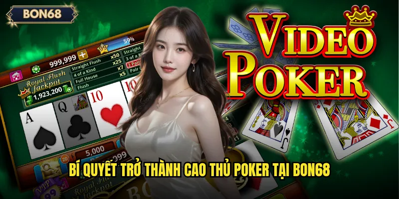 Poker Bon68 có thực sự là sân chơi đẳng cấp? 3 Bí quyết trở thành cao thủ Poker tại Bon68