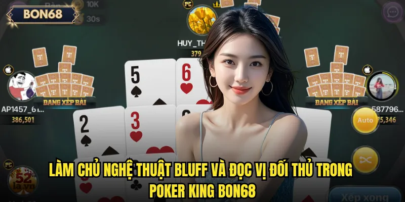 Làm chủ nghệ thuật bluff và đọc vị đối thủ trong Poker king Bon68